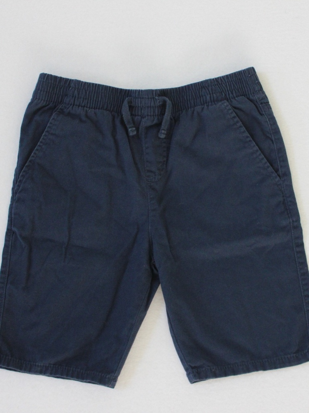 Levi's Navy Elastic Chino Shorts 10/12 Medium Boys